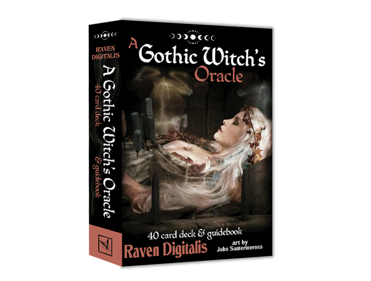 A Gothic Witch's Oracle Deck & Guidebook by Raven Digitalis